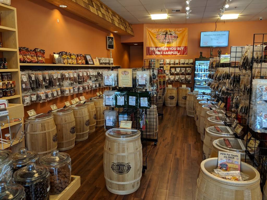Beef Jerky Outlet | restaurant | 8825 34th Ave NE suite d, Marysville, WA 98271, USA | 3607162999 OR +1 360-716-2999