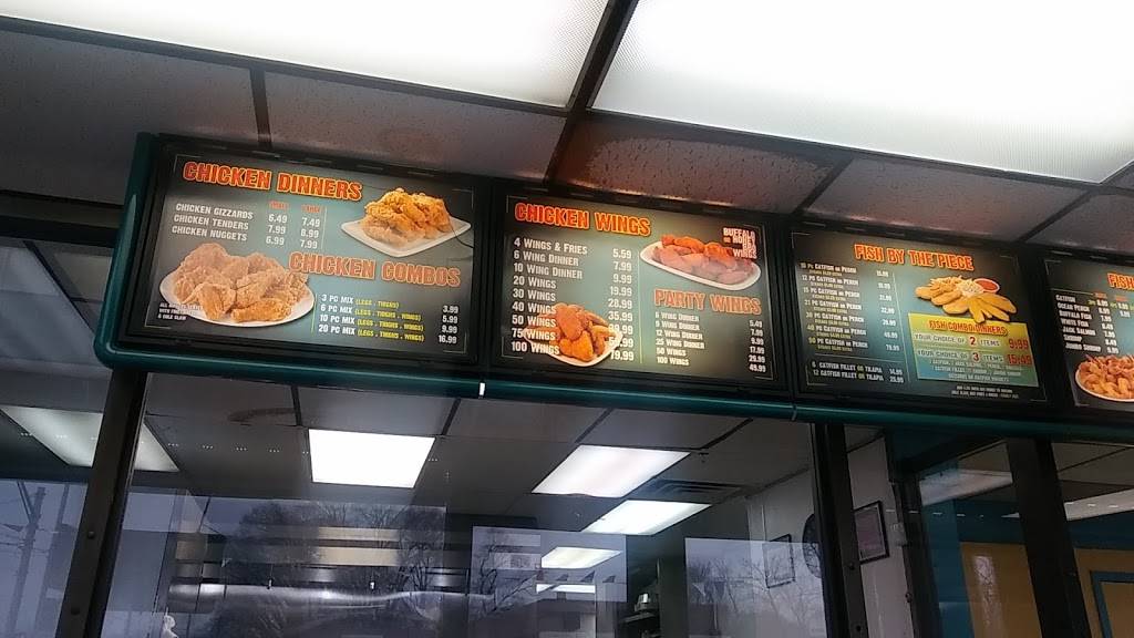 Dolphins Fish & Chicken | restaurant | 3701 Grant St, Gary, IN 46408, USA | 2198068222 OR +1 219-806-8222