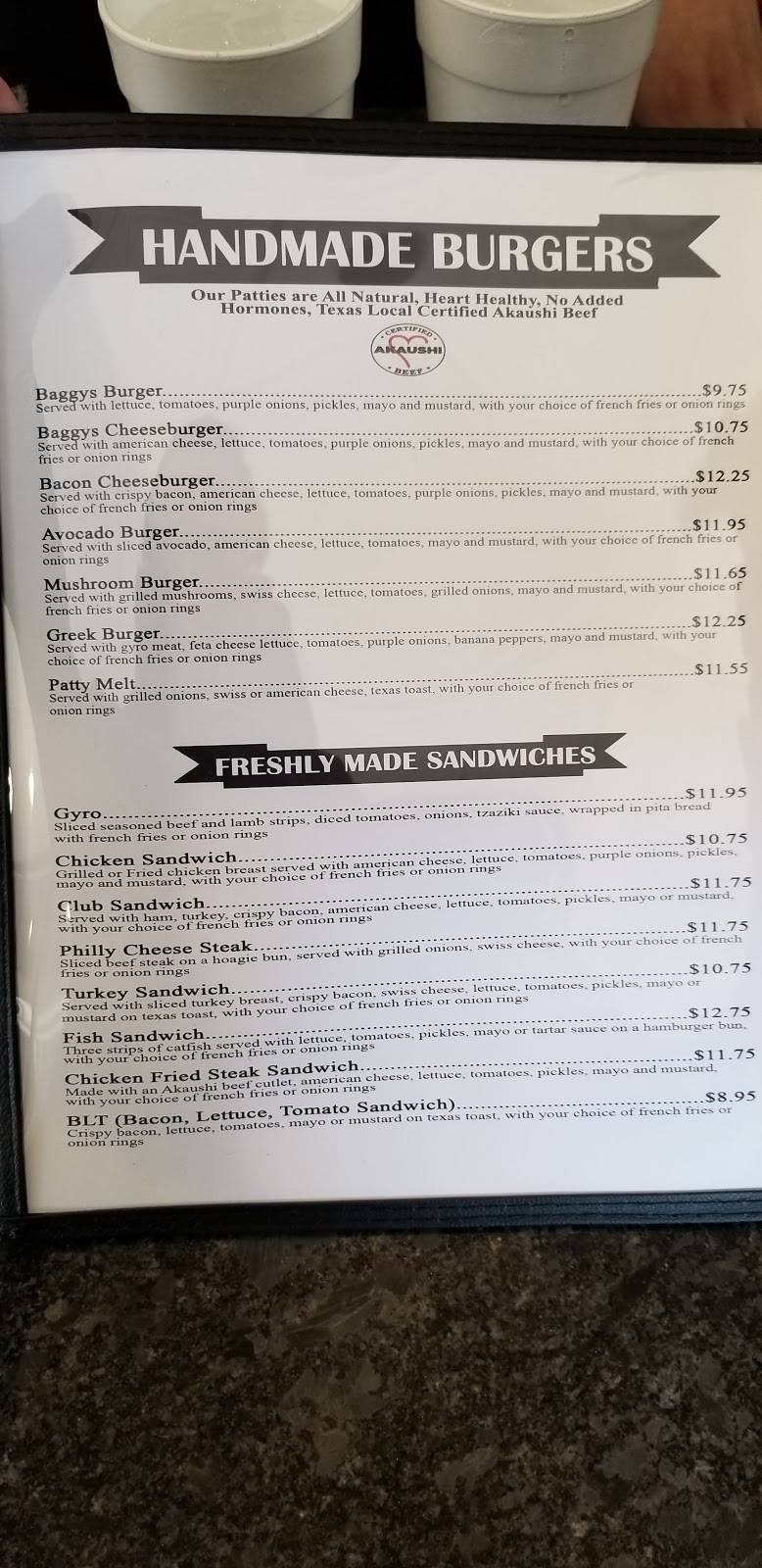 Baggys Grill | restaurant | 2900 Weslayan St Suite A, Houston, TX 77027, USA | 7139612900 OR +1 713-961-2900