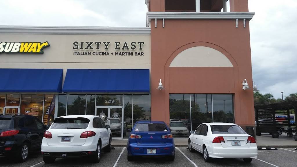 Sixty East Italian Cucina & Martini Bar | restaurant | 2219 60th Ave E, Ellenton, FL 34222, USA | 9417227990 OR +1 941-722-7990