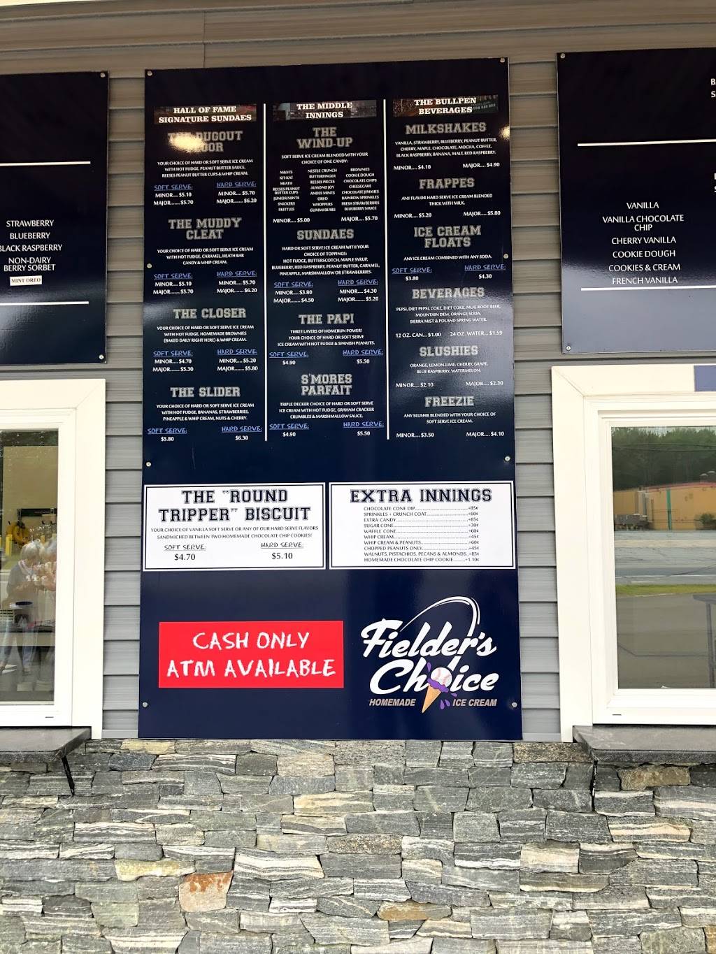 Fielders Choice Ice Cream | restaurant | 271 Bath Rd, Brunswick, ME 04011, USA | 2074064955 OR +1 207-406-4955