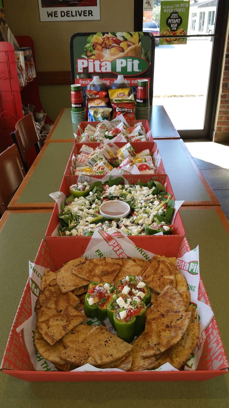 Pita Pit | restaurant | 2100 Sam Houston Ave, Huntsville, TX 77340, USA | 9364395230 OR +1 936-439-5230