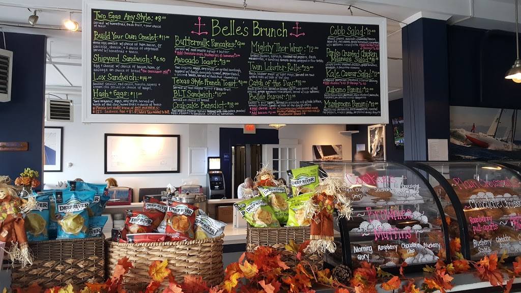 Belles Cafe | restaurant | 1 Washington St, Newport, RI 02840, USA | 4016195964 OR +1 401-619-5964