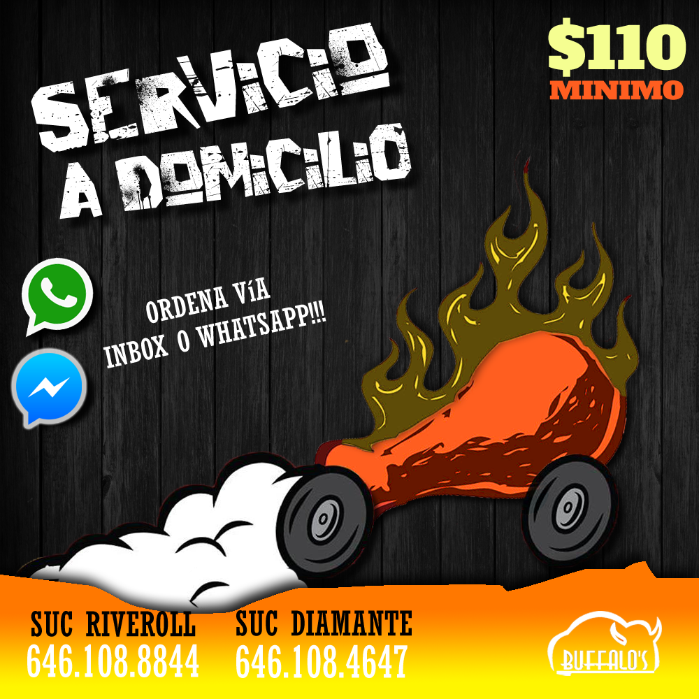 Buffalo´s "Alitas y Mas" | restaurant | Av Riveroll 958, Zona Centro, 22830 Ensenada, B.C., Mexico | 016461088844 OR +52 646 108 8844