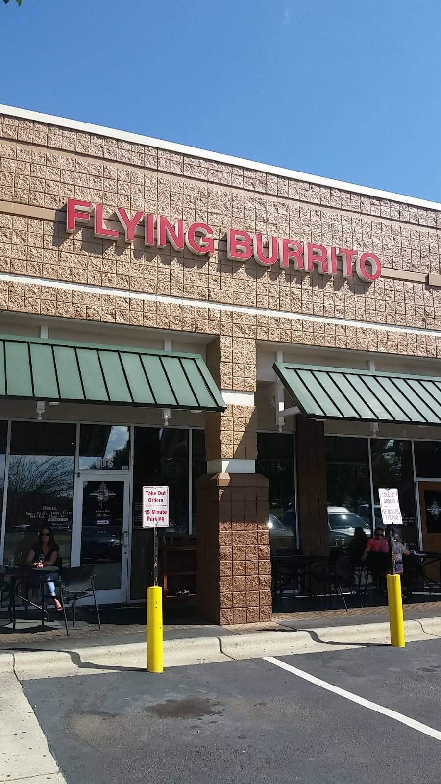 Original Flying Burrito | restaurant | 4800 Grove Barton Rd, Raleigh, NC 27613, USA | 9197852734 OR +1 919-785-2734