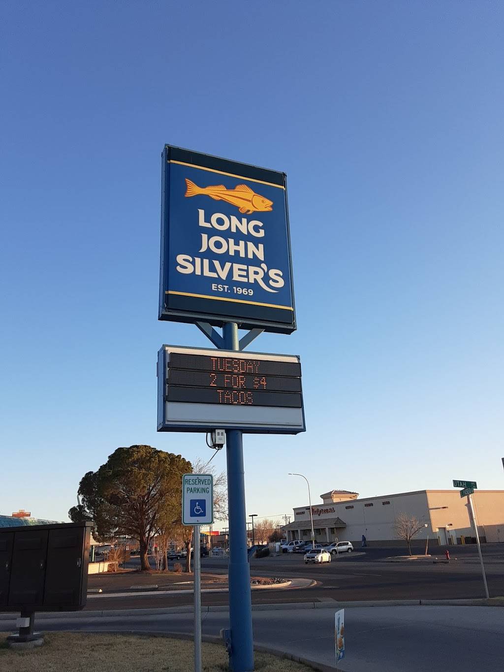 Long John Silvers | restaurant | 1155 S. El Paseo Street, Las Cruces, NM 88001, USA | 5755249581 OR +1 575-524-9581