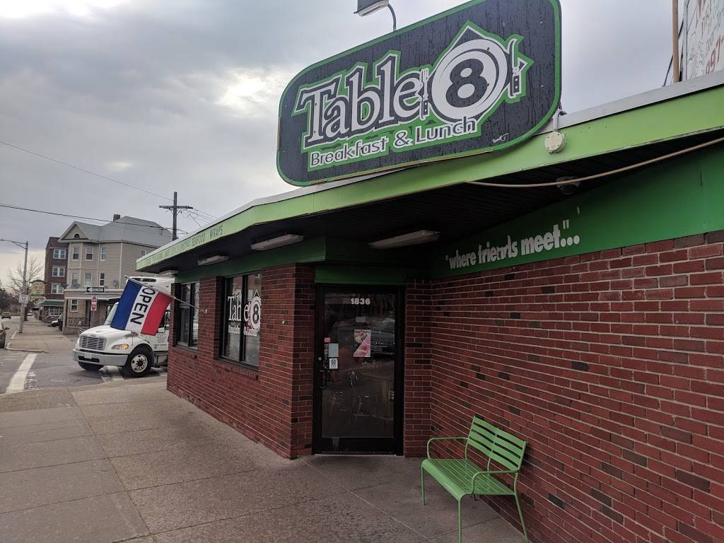 Table 8 | restaurant | 1836 Acushnet Ave, New Bedford, MA 02746, USA | 5089951826 OR +1 508-995-1826