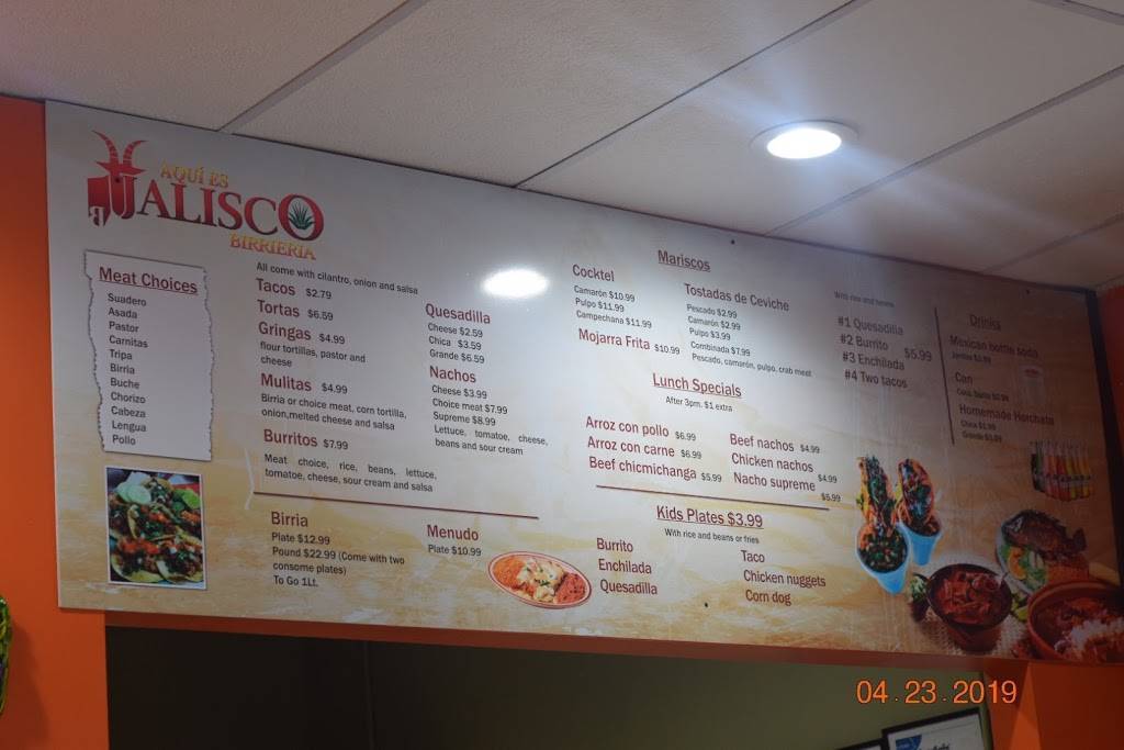 Taqueria y Birrieria Aqui es Jalisco | restaurant | 5250 W 10th St, Indianapolis, IN 46224, USA | 3177343449 OR +1 317-734-3449