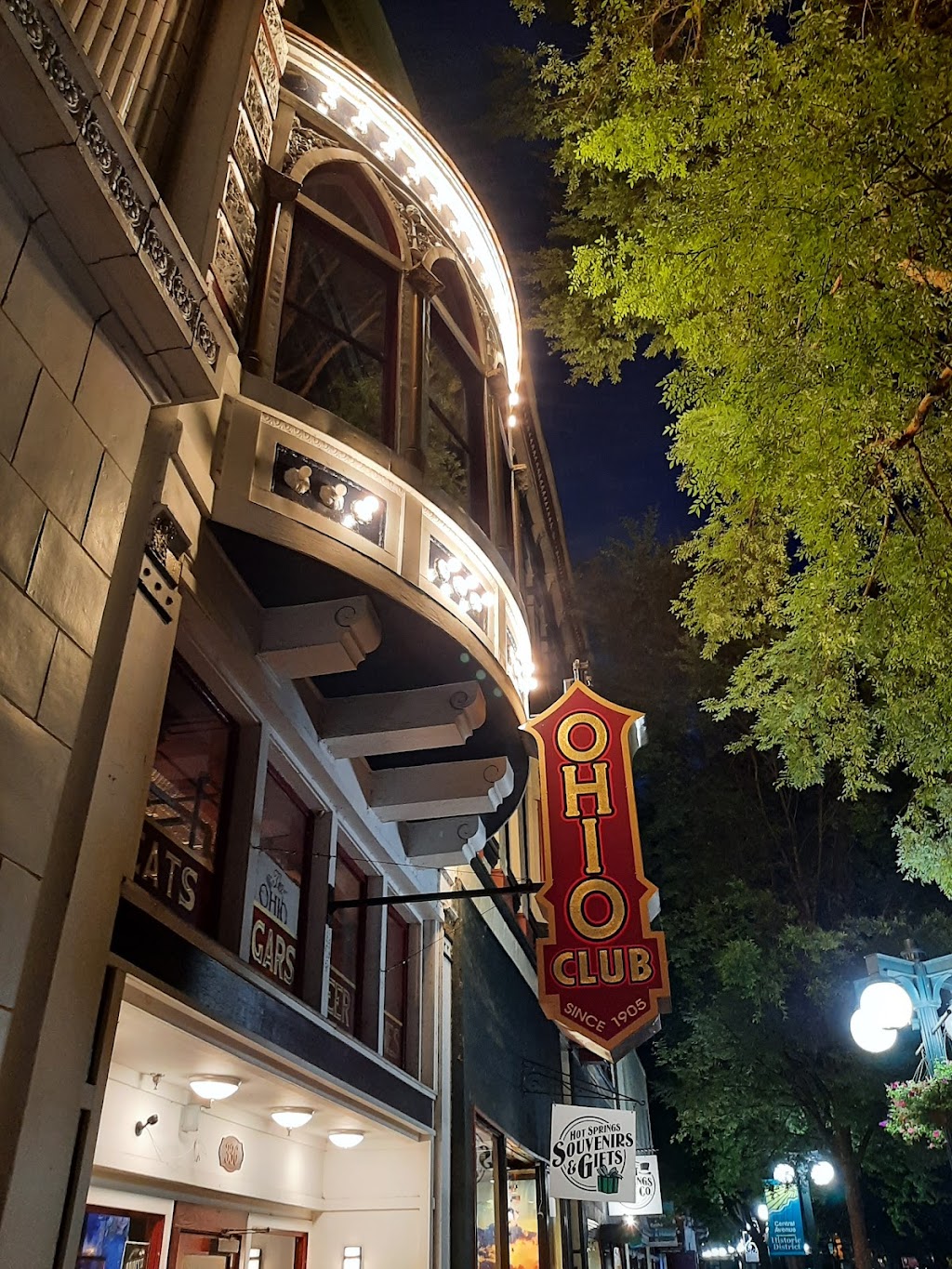 Ohio Club | restaurant | 336 Central Ave, Hot Springs National Park, AR 71901, USA | 5016270702 OR +1 501-627-0702