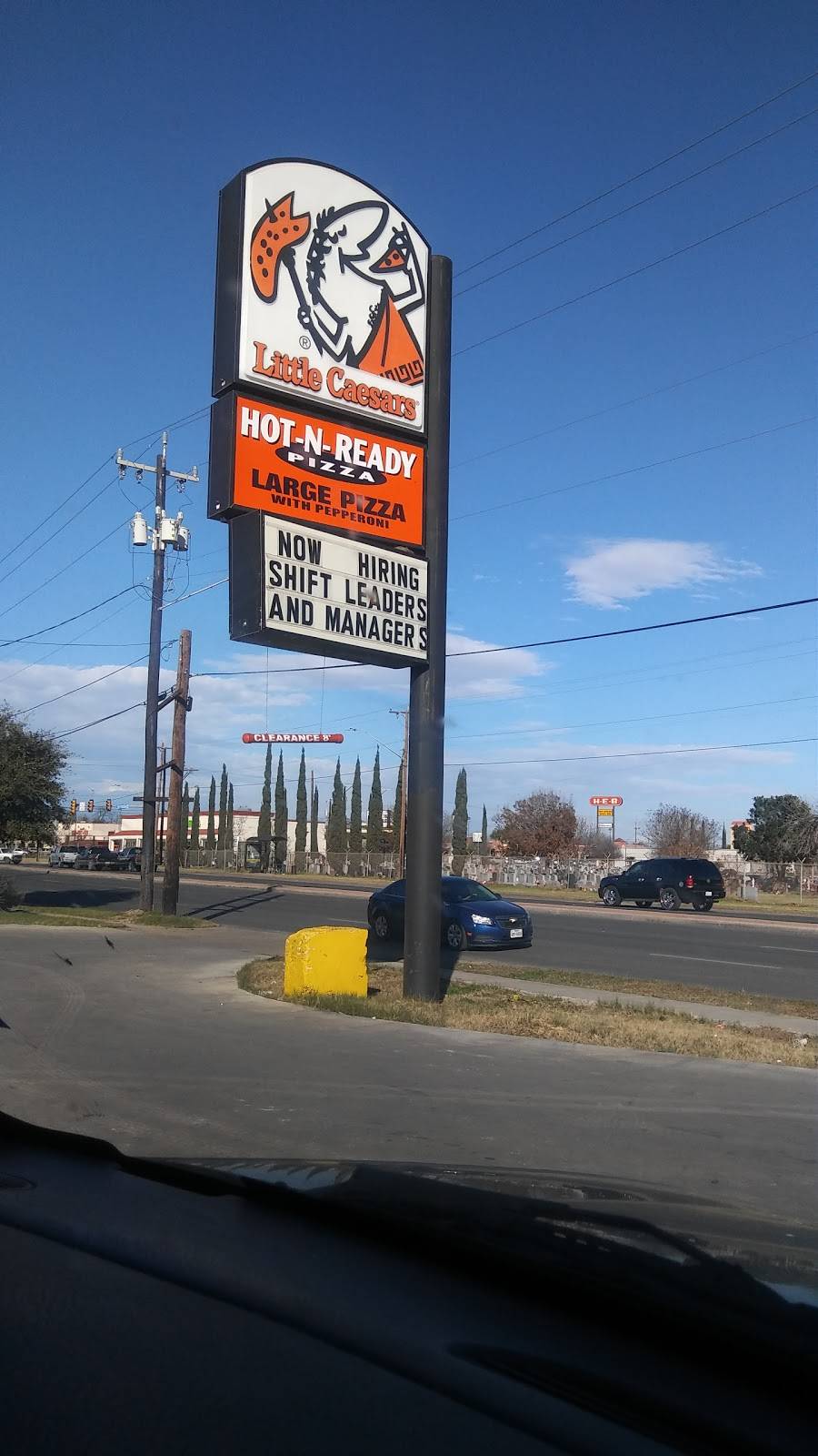 Little Caesars Pizza | meal takeaway | 1015 S General McMullen Dr, San Antonio, TX 78237, USA | 2104332603 OR +1 210-433-2603