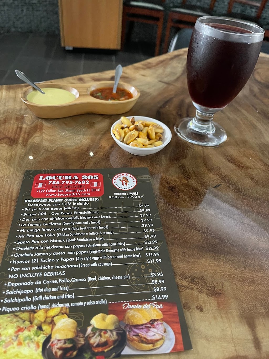 Locura 305 - Peruvian Cuisine | restaurant | 7122 Collins Ave, Miami Beach, FL 33141, USA | 7867957682 OR +1 786-795-7682