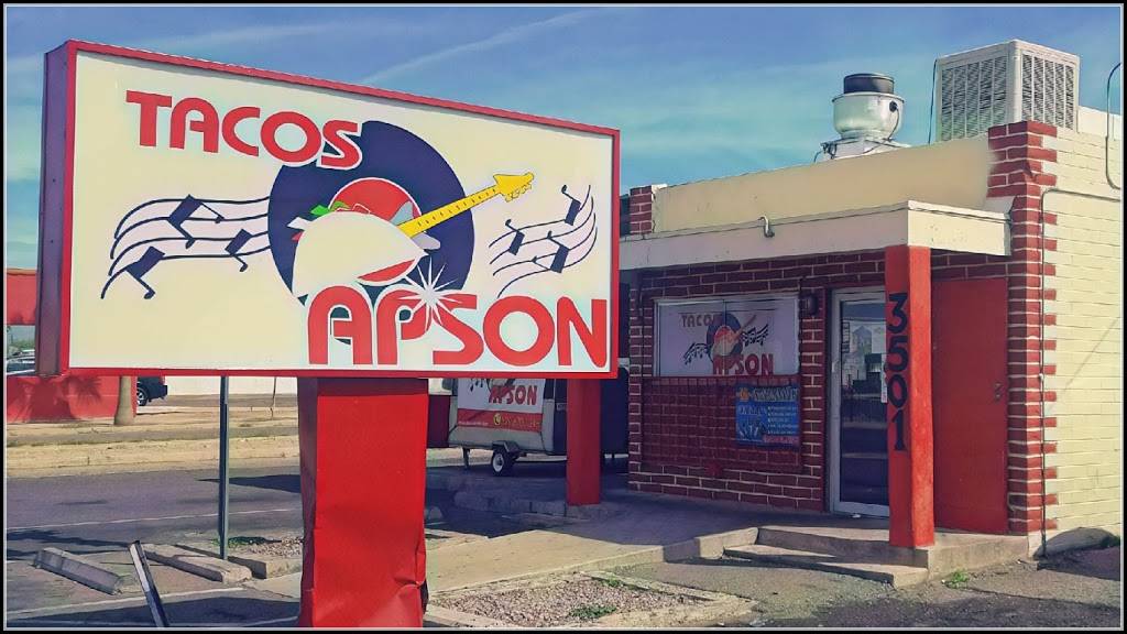 Los Tacos Apson | restaurant | 3501 S 12th Ave, Tucson, AZ 85713, USA | 5206701248 OR +1 520-670-1248