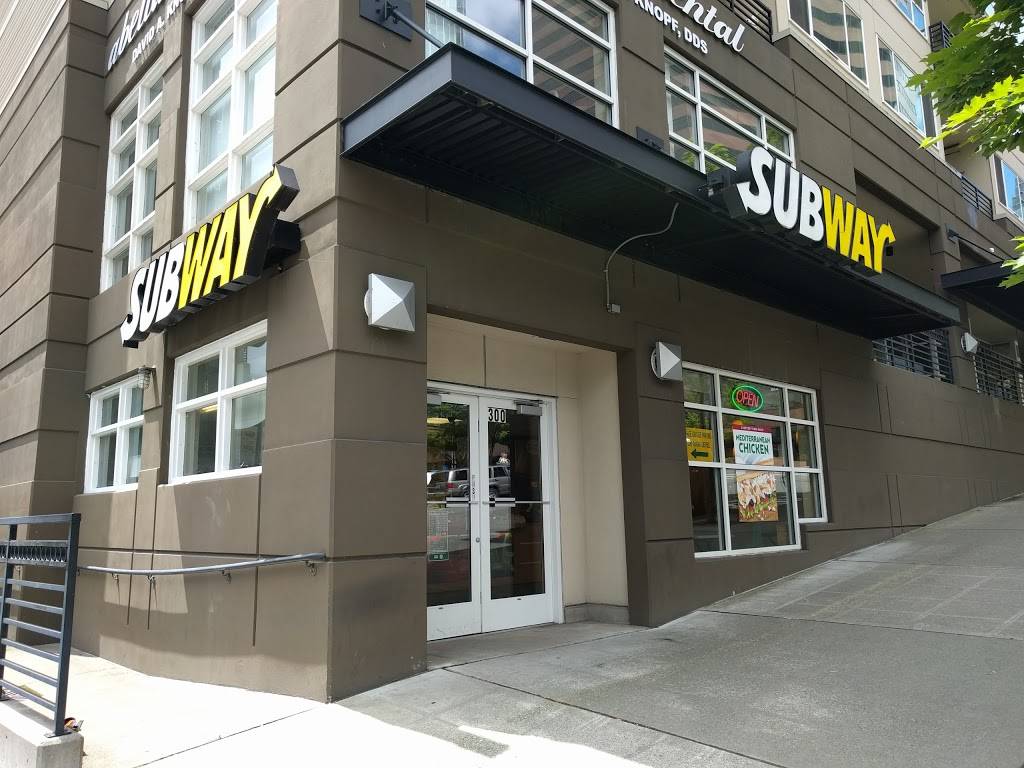 Subway | meal takeaway | 300 110th Ave NE Unit B1-03, Bellevue, WA 98004, USA | 4256881357 OR +1 425-688-1357