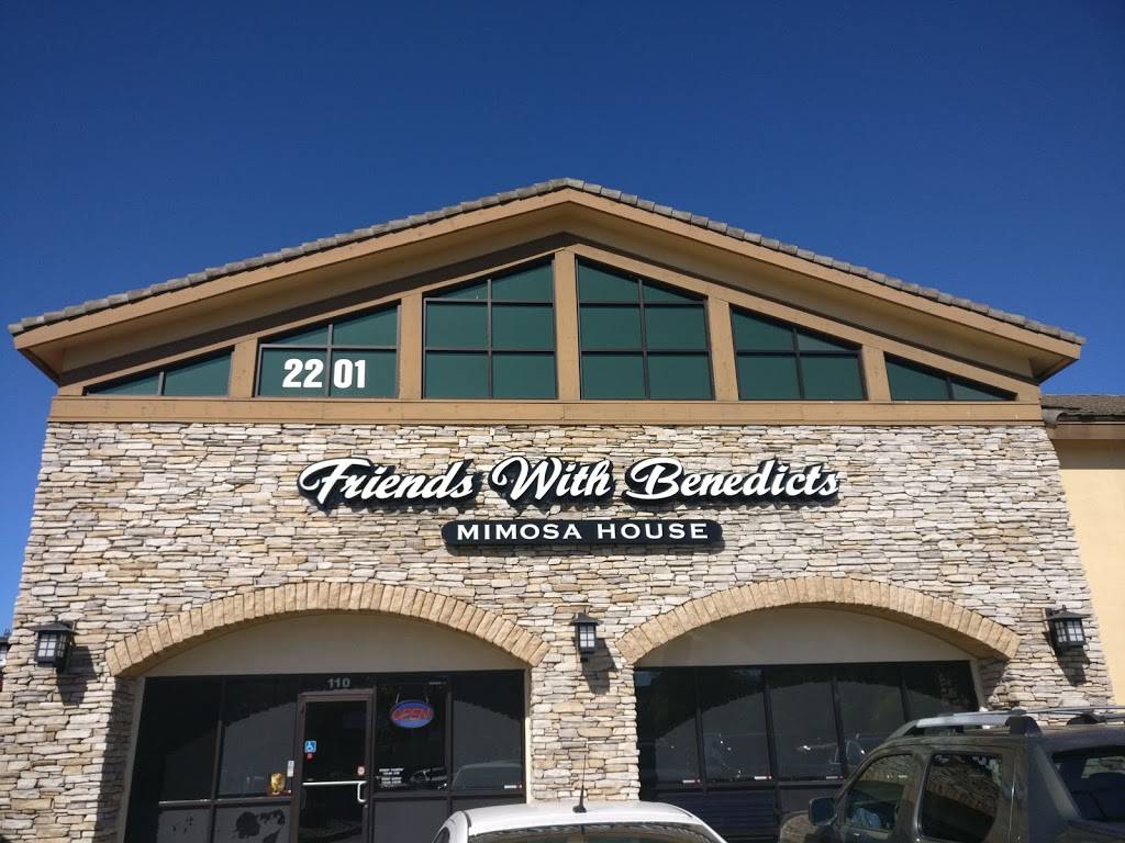 Friends With Benedicts Mimosa House | restaurant | 2201 Francisco Dr Suite 110, El Dorado Hills, CA 95762, USA | 9169364830 OR +1 916-936-4830