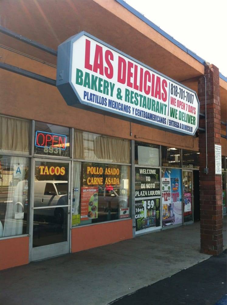Las Delicias Bakery & Restaurant | restaurant | 8931 De Soto Ave, Canoga Park, CA 91304, USA | 8187017007 OR +1 818-701-7007
