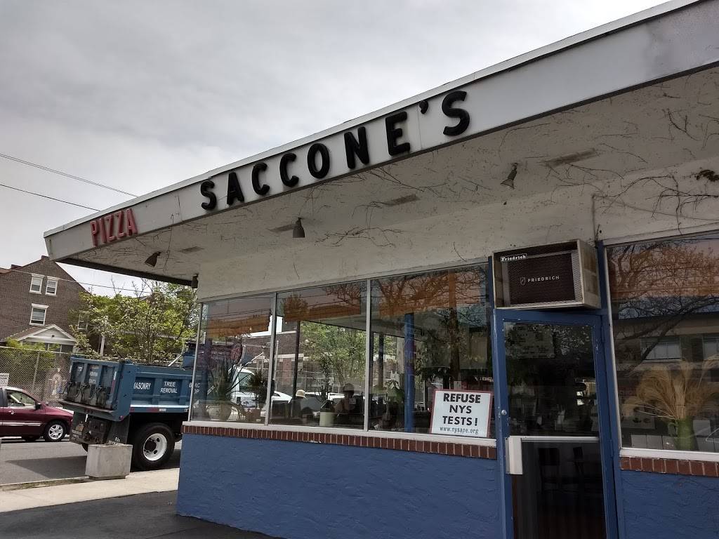 Saccones Pizzeria | restaurant | 56 6th St, New Rochelle, NY 10801, USA | 9146368282 OR +1 914-636-8282