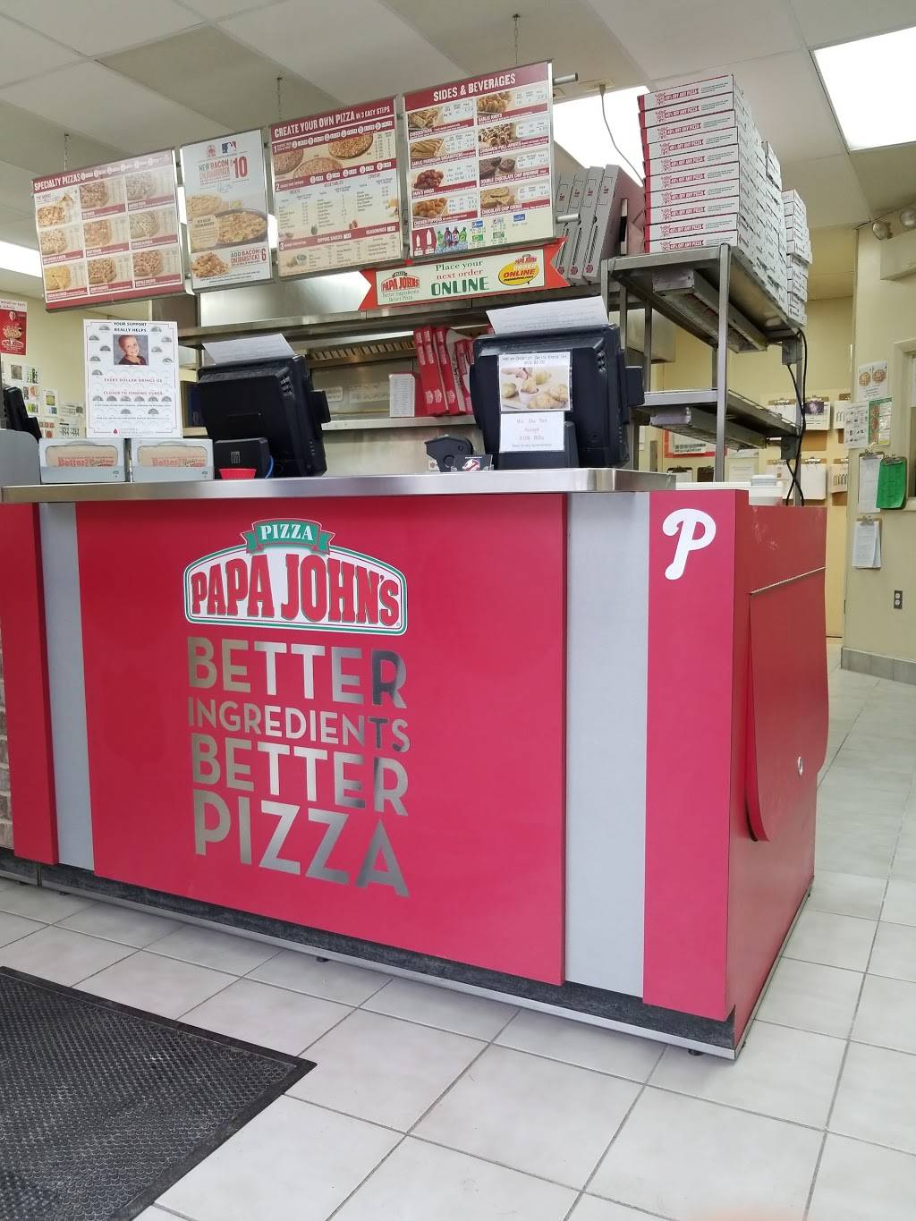 Papa Johns Pizza | restaurant | 2850 St Lawrence Ave, Reading, PA 19606, USA | 6103709300 OR +1 610-370-9300