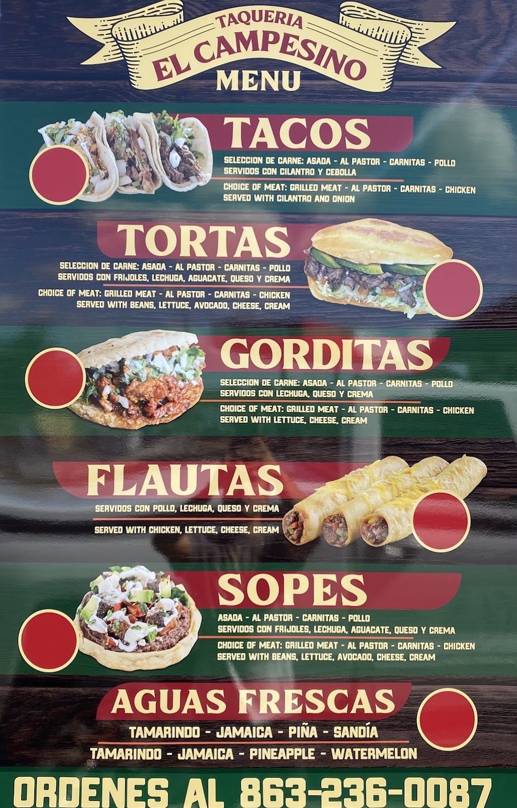 Taqueria El campesino | restaurant | 302 E Main St, Dundee, FL 33838, USA | 8632360087 OR +1 863-236-0087