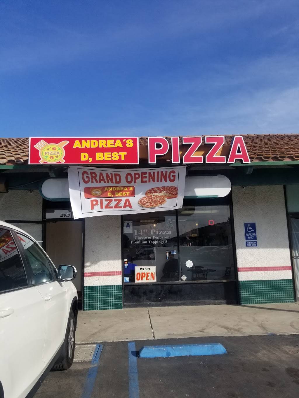 Andreas D Best Pizza | meal takeaway | 1591 E Vista Way Suit D, Vista, CA 92084, USA | 7602955803 OR +1 760-295-5803