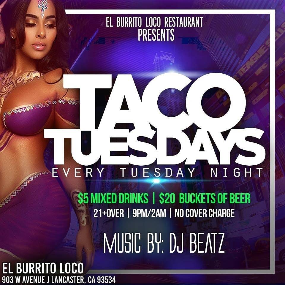 El Burrito Loco | night club | 907 W Ave J, Lancaster, CA 93534, USA | 6612069769 OR +1 661-206-9769