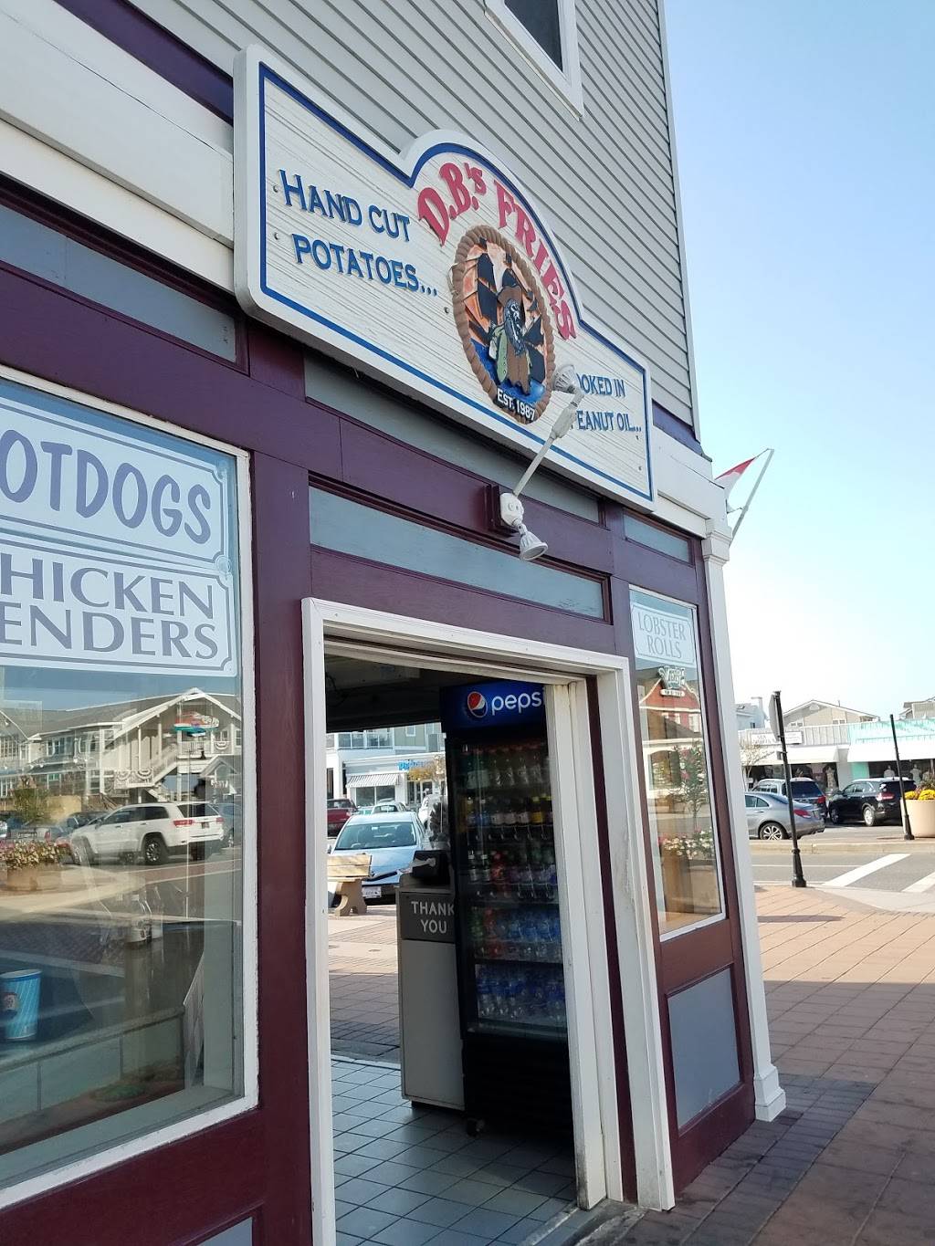 D B Fries | restaurant | 100 Garfield Pkwy, Bethany Beach, DE 19930, USA | 3025370880 OR +1 302-537-0880