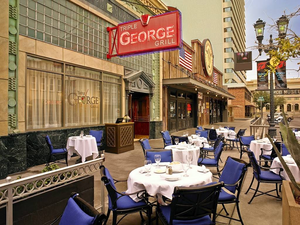 Triple George Grill | restaurant | 201 N 3rd St, Las Vegas, NV 89101, USA | 7023842761 OR +1 702-384-2761