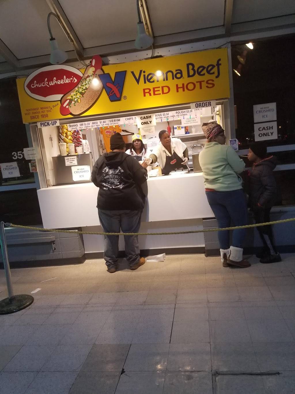 Chuck Wheelers Vienna Beef | restaurant | 3514 village court, Gary, IN 46408, USA | 2198873800 OR +1 219-887-3800