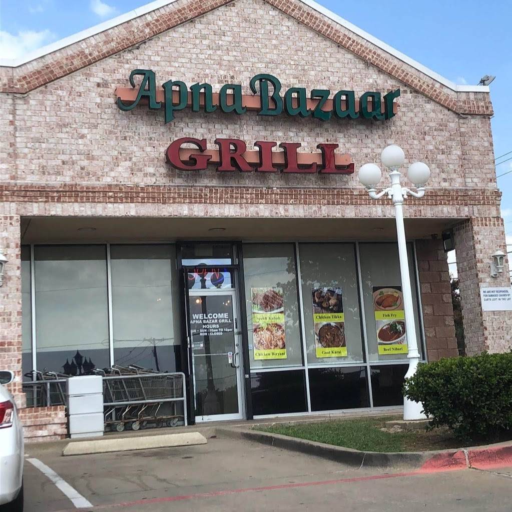 Apna Bazaar Grocery and Grill | restaurant | 2000 Old Denton Rd #104, Carrollton, TX 75007, USA | 9724661786 OR +1 972-466-1786