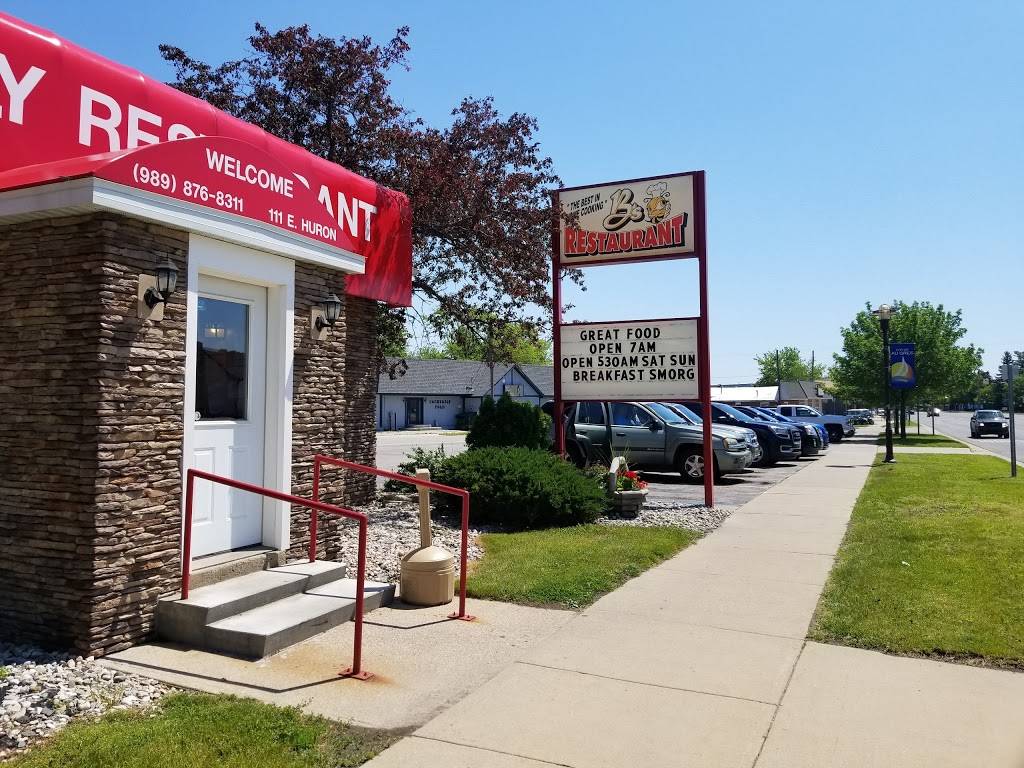 Bs Family Restaurant | restaurant | 111 E Huron Rd, Au Gres, MI 48703, USA | 9898768311 OR +1 989-876-8311