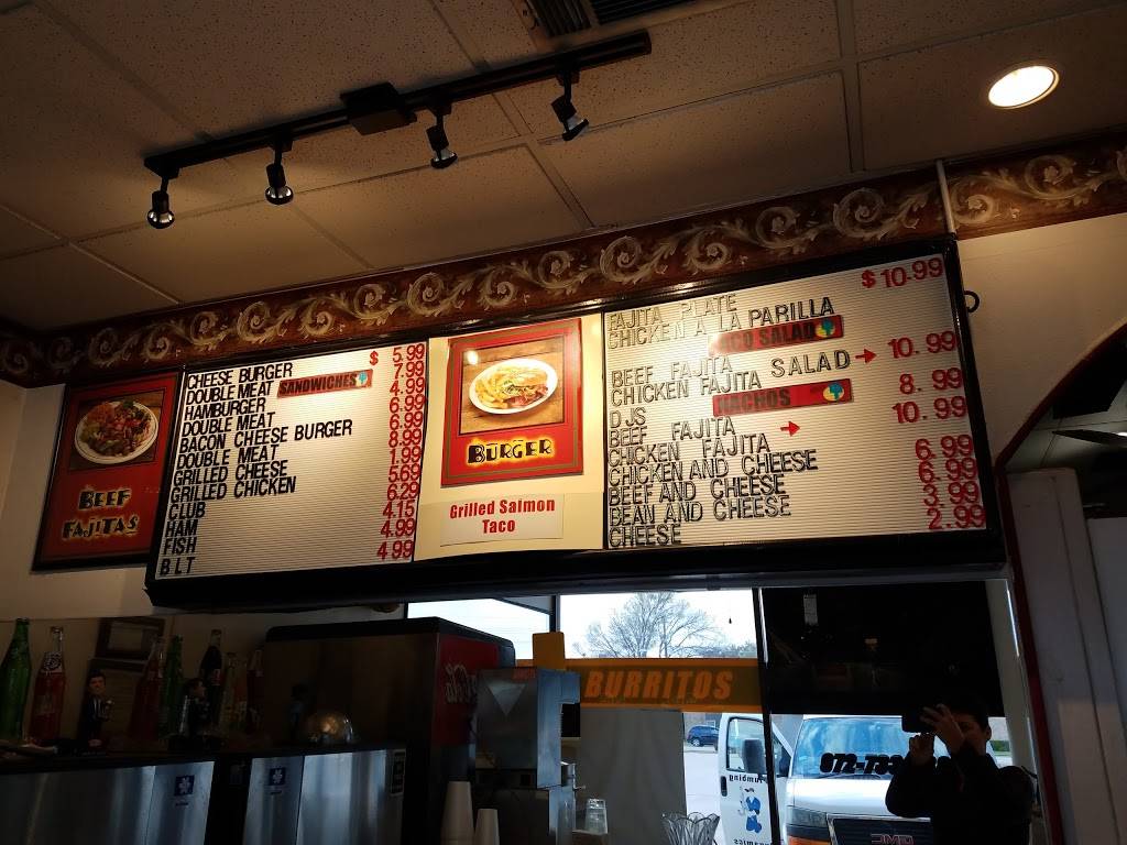 D Js Taco Express | restaurant | 16601 Addison Rd # 102, Addison, TX 75001, USA | 9727331887 OR +1 972-733-1887