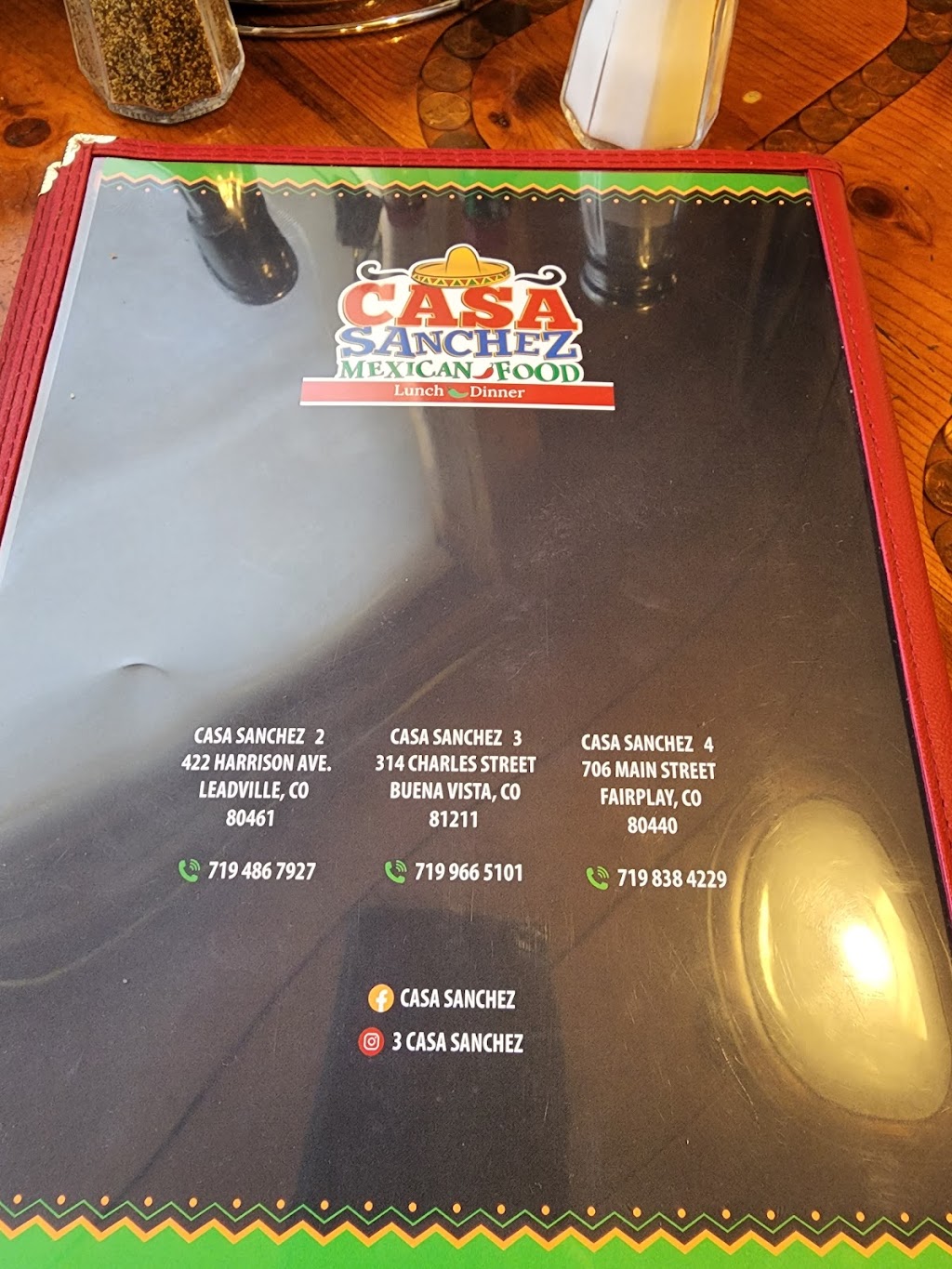 Casa Sanchez | restaurant | 706 Main St, Fairplay, CO 80440, USA | 7198384229 OR +1 719-838-4229