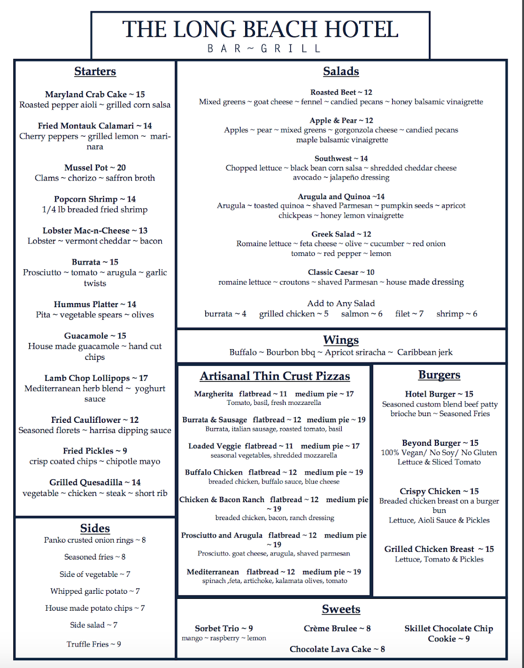 LBH Bar and Grill | restaurant | 405 E Broadway, Long Beach, NY 11561, USA | 5165444444 OR +1 516-544-4444