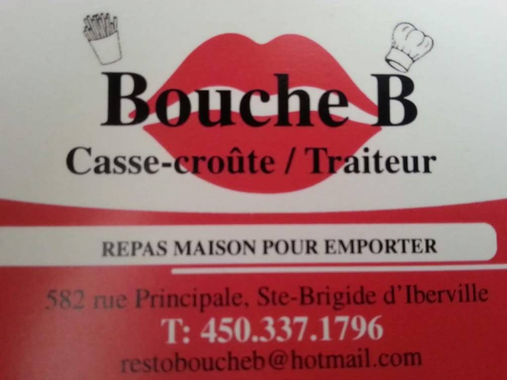 Resto Bouche B | restaurant | 582 Rue Principale, Sainte-Brigide-dIberville, QC J0J 1X0, Canada | 4503371796 OR +1 450-337-1796