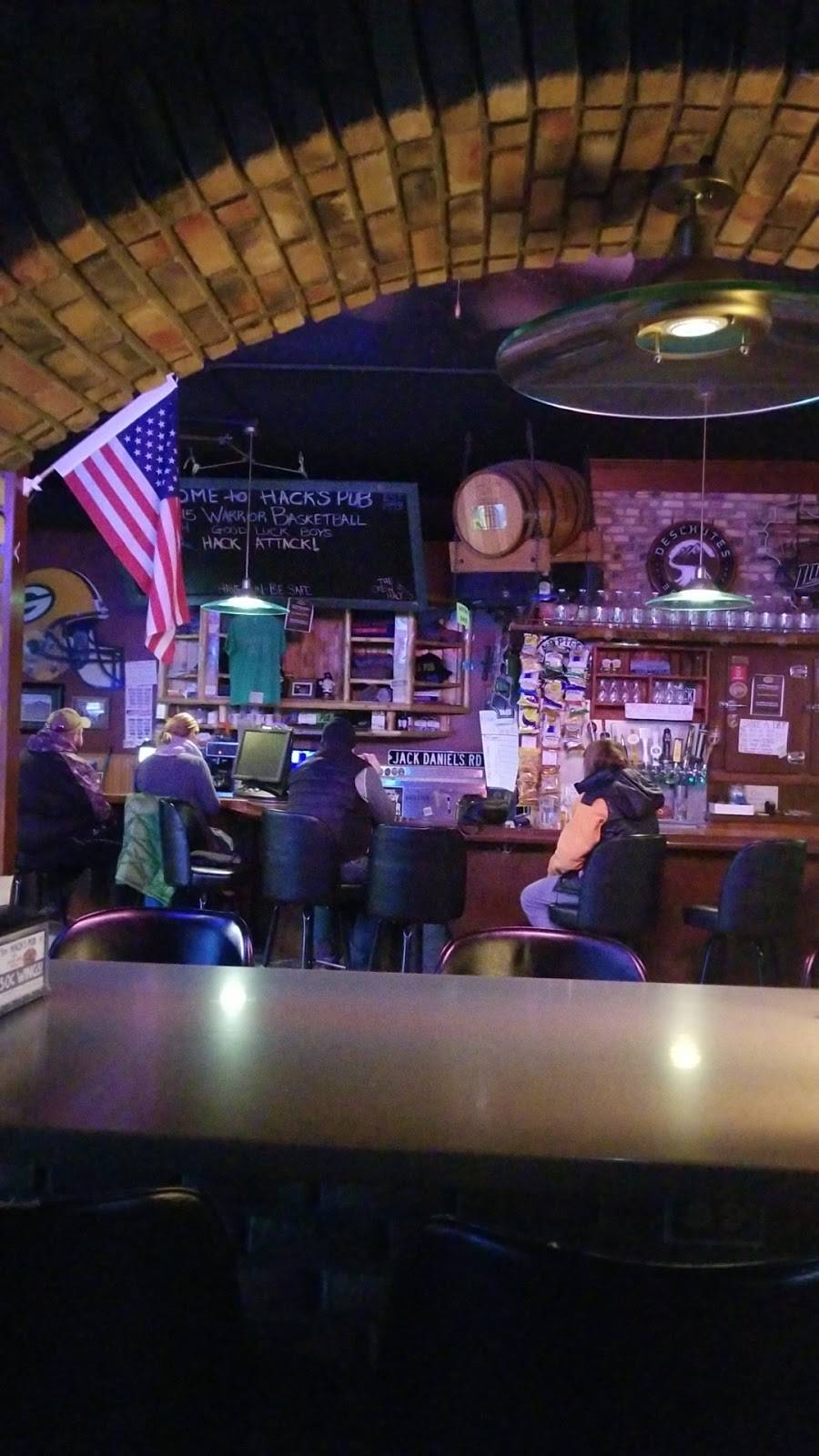 Hacks Pub | restaurant | 49 Main St W, Milltown, WI 54858, USA | 7158253314 OR +1 715-825-3314