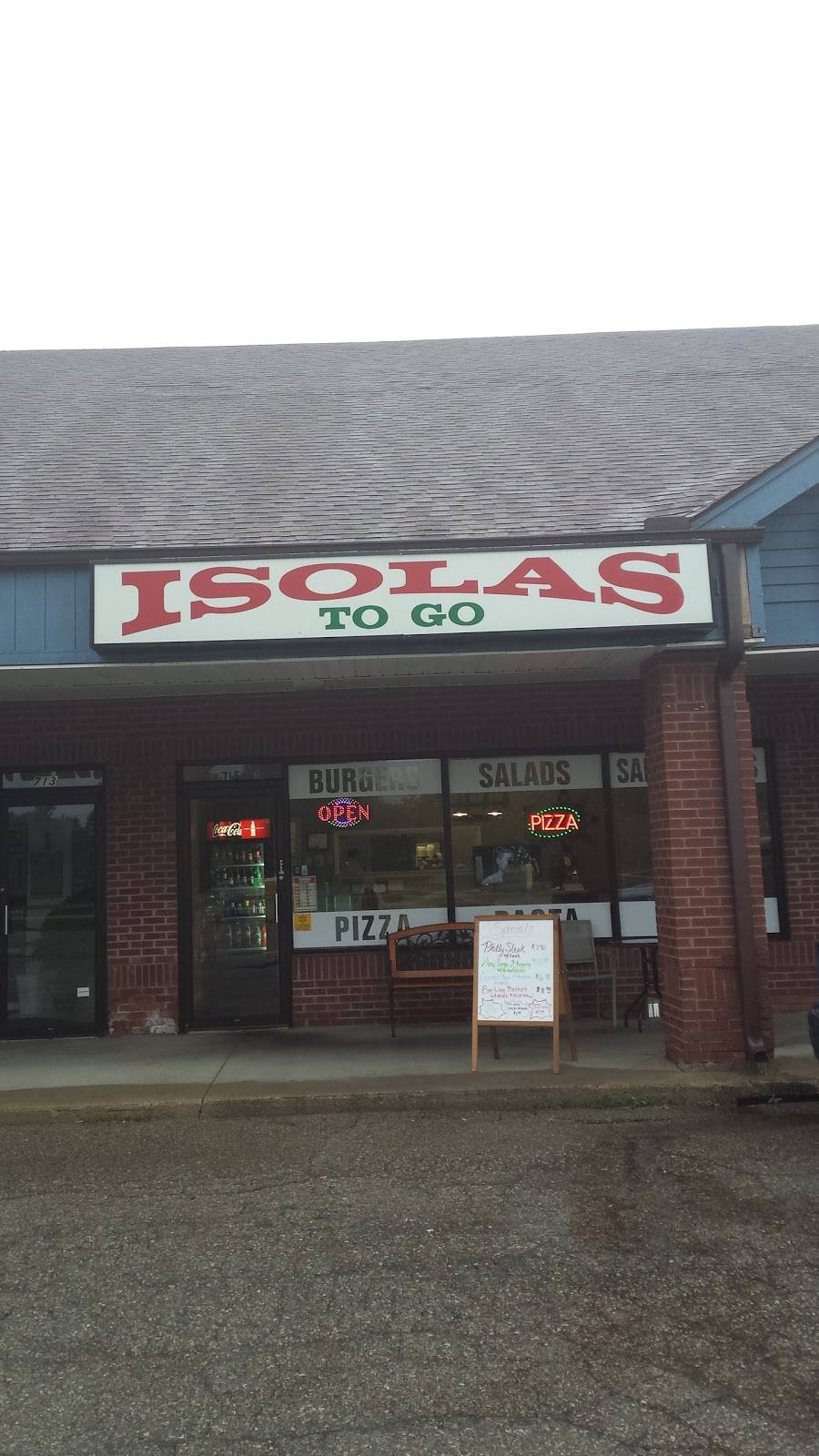 Isolas To Go | meal delivery | 715 Rochester Rd, Leonard, MI 48367, USA | 5863362100 OR +1 586-336-2100