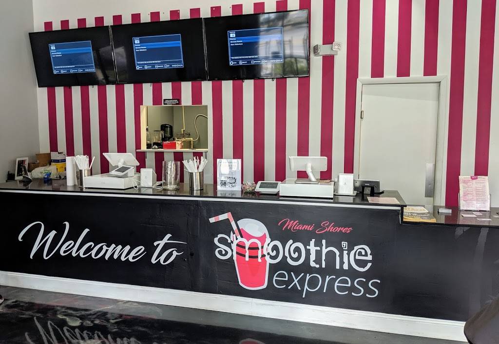 Smoothie Express Miami Shores | restaurant | 9440 NE 2nd Ave, Miami Shores, FL 33138, USA | 7865348696 OR +1 786-534-8696