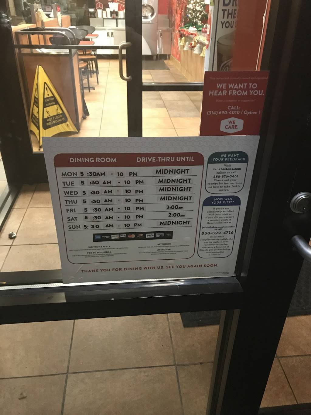 Jack in the Box | restaurant | 3710 Elm St, St Charles, MO 63301, USA | 6369474010 OR +1 636-947-4010