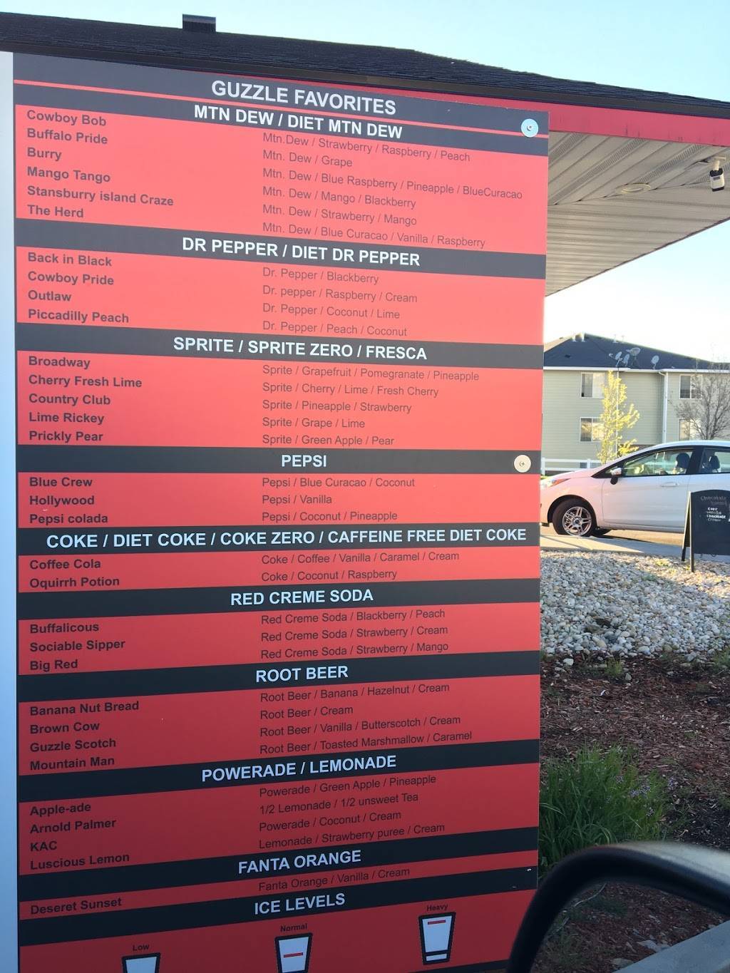 GUZZLE SODA SHACK | restaurant | 188 W 1180 N St, Tooele, UT 84074, USA | 4358432436 OR +1 435-843-2436