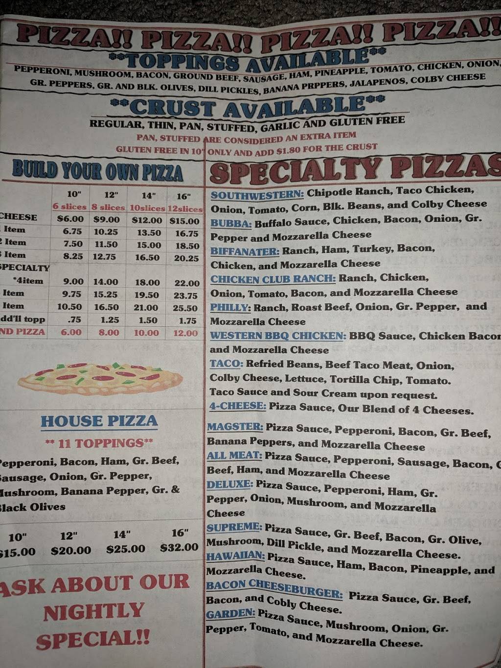 Edon Pizza | restaurant | 100 E Indiana St, Edon, OH 43518, USA | 4192722452 OR +1 419-272-2452