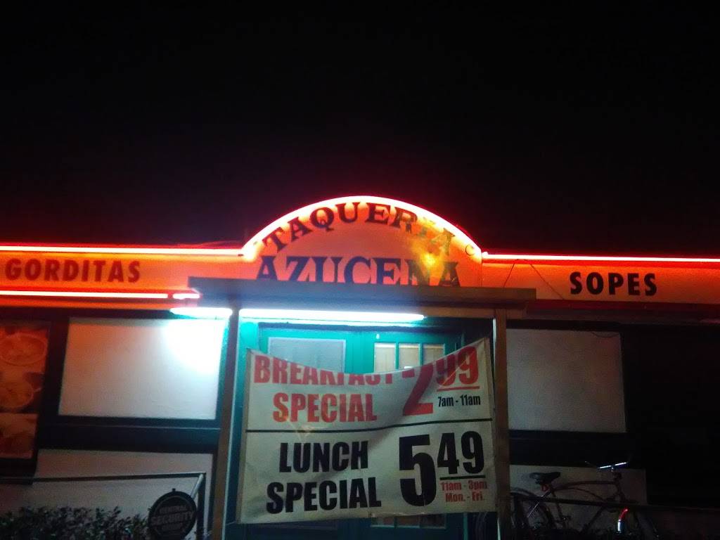 Taqueria Azucena | restaurant | 900 Sunset Dr, Pasadena, TX 77506, USA | 7134726600 OR +1 713-472-6600
