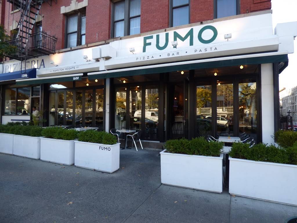 Fumo Pizza-Bar-Pasta | restaurant | 1600 Amsterdam Ave, New York, NY 10031, USA | 6466926675 OR +1 646-692-6675