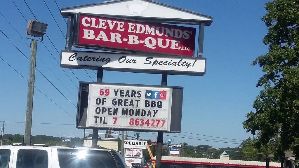 Cleve Edmunds Bar-B-Que | restaurant | 3935 Washington Rd, Augusta, GA 30907, USA | 7068634277 OR +1 706-863-4277