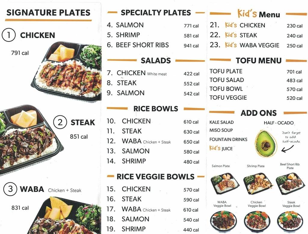 WaBa Grill | restaurant | 16635 N Tatum Blvd, Phoenix, AZ 85032, USA | 6026265775 OR +1 602-626-5775