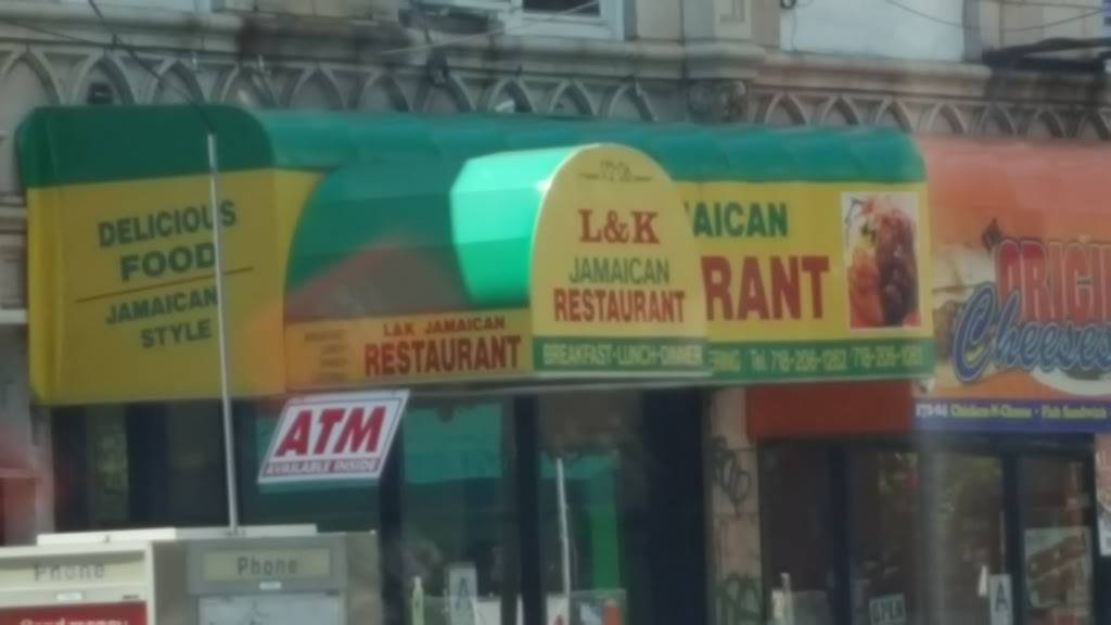 L & K | restaurant | 172-06 Linden Blvd, Jamaica, NY 11434, USA | 7182061061 OR +1 718-206-1061