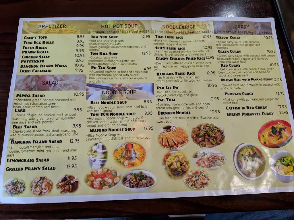 Bangkok Island Thai Fusion | restaurant | 153 Plaza Dr, Vallejo, CA 94591, USA | 7075521899 OR +1 707-552-1899