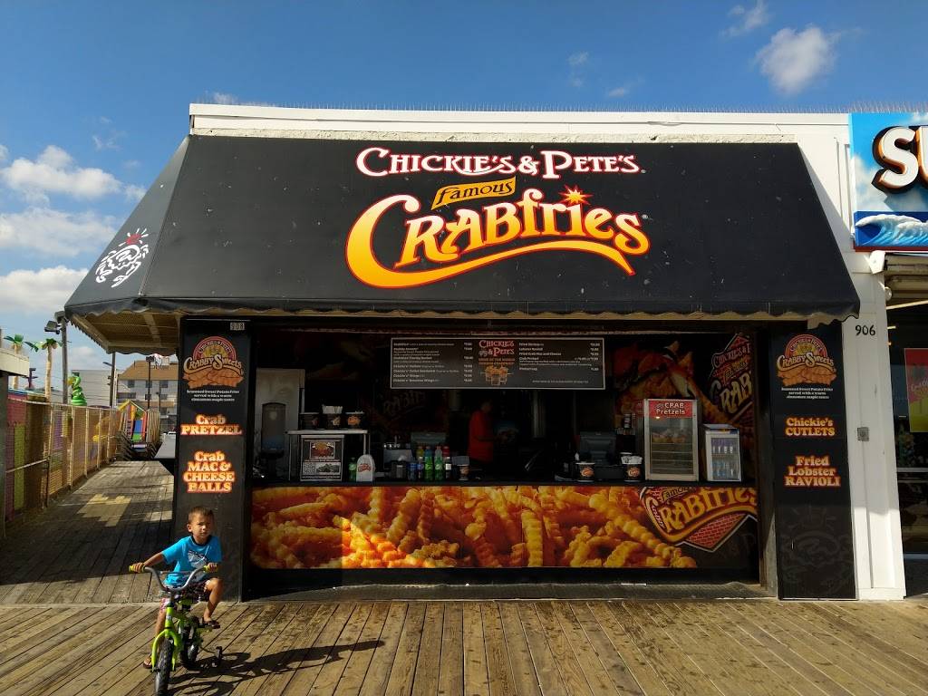 Chickies & Petes | restaurant | 908 Boardwalk, Ocean City, NJ 08226, USA | 6095458720 OR +1 609-545-8720