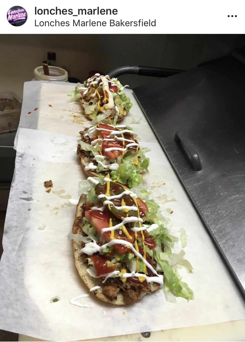 Lonches Marlene | restaurant | 3503 Niles St, Bakersfield, CA 93306, USA | 6617175989 OR +1 661-717-5989