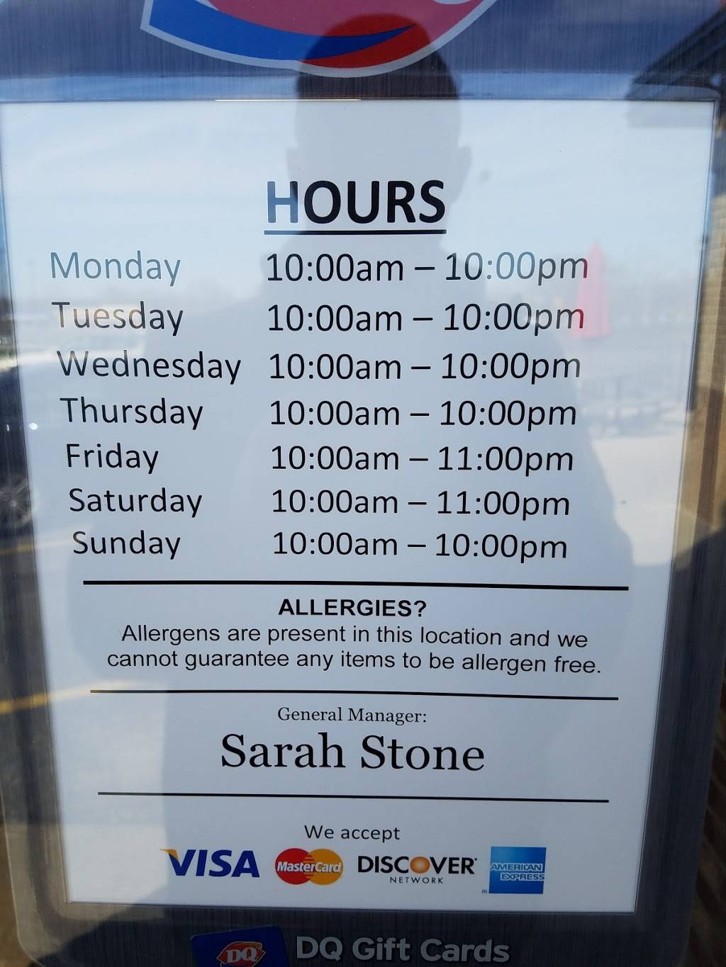 Dairy Queen Grill & Chill | restaurant | 705 W Main St, Delphi, IN 46923, USA | 7655643583 OR +1 765-564-3583