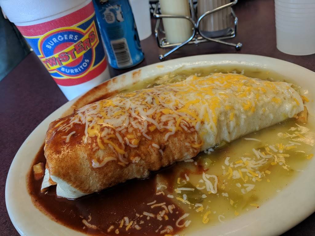 Twisters Burgers and Burritos | restaurant | 425 Eubank Blvd NE, Albuquerque, NM 87123, USA | 5053235552 OR +1 505-323-5552