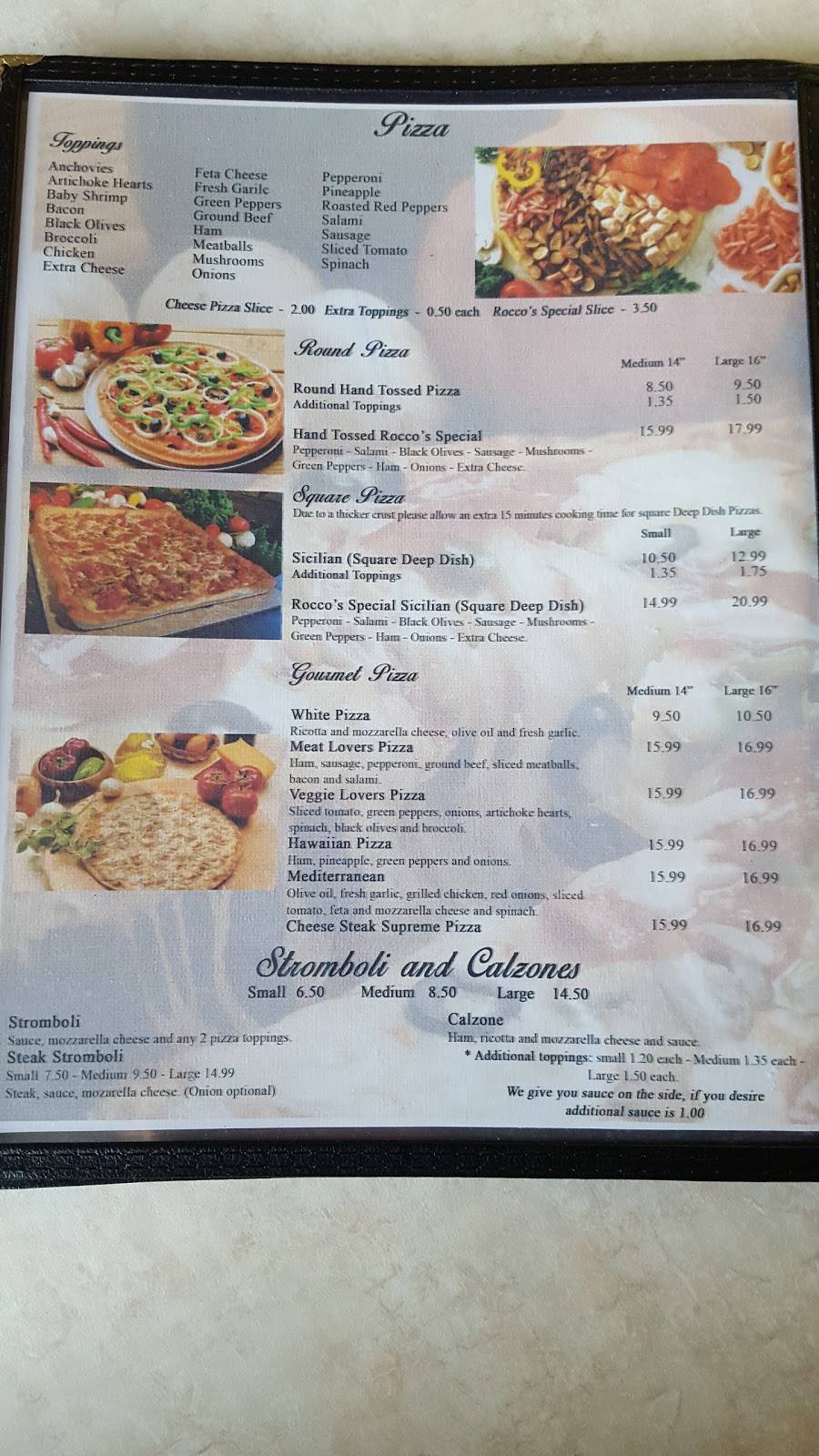 Roccos Pizza | restaurant | 1930 Sandy Hook Rd, Goochland, VA 23063, USA | 8045563434 OR +1 804-556-3434